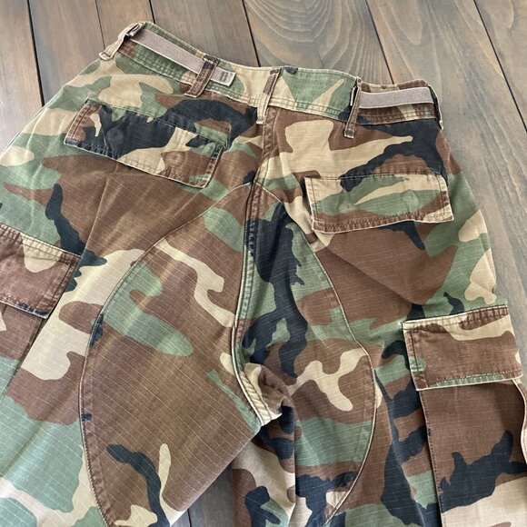 US Army Military Woodland Camo Jacket & Pants - Small Regular (V8) D - Picture 10 of 10
